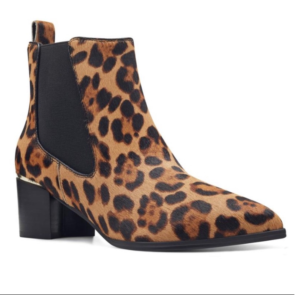 Nine West Honor Cheetah Booties